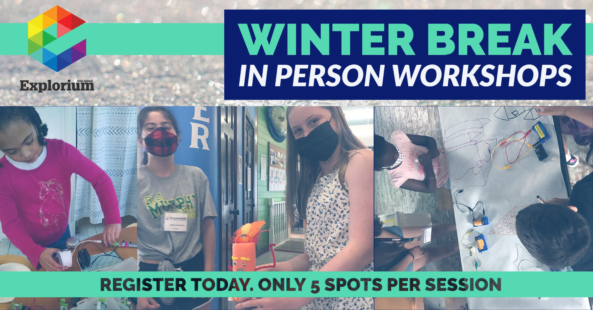 In Person winter Break workshops 2022 - events page
