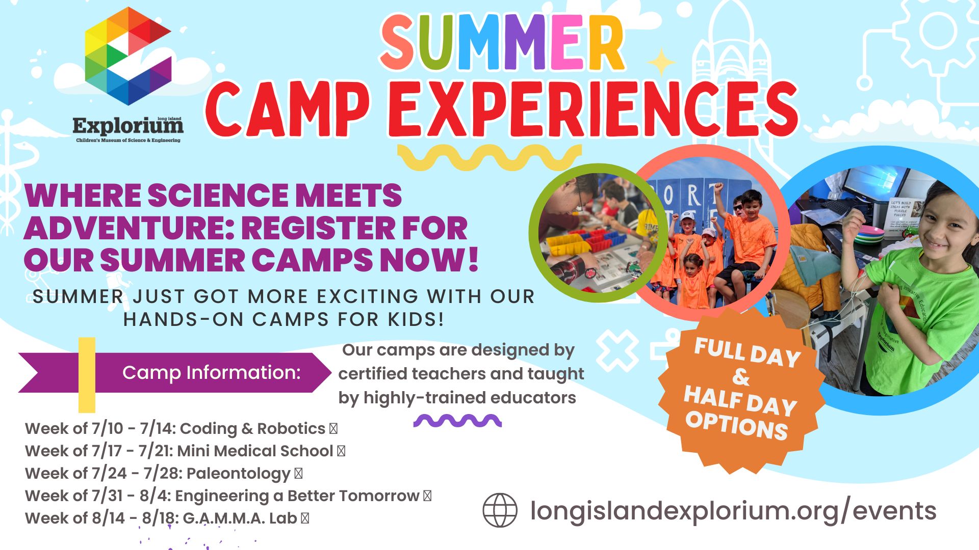 Summer Camp 2023 Long Island Explorium