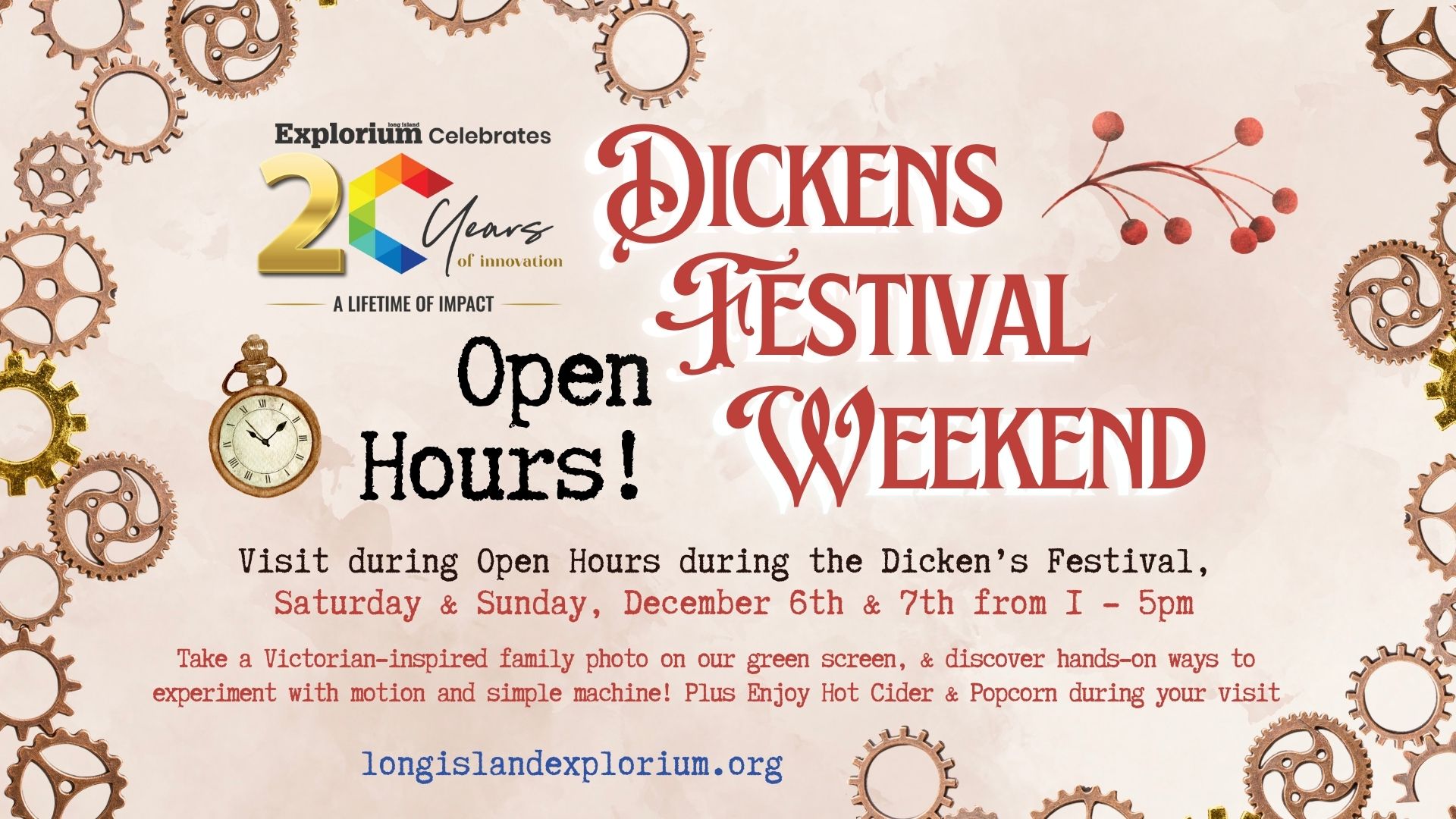 Dicken's Event Cover