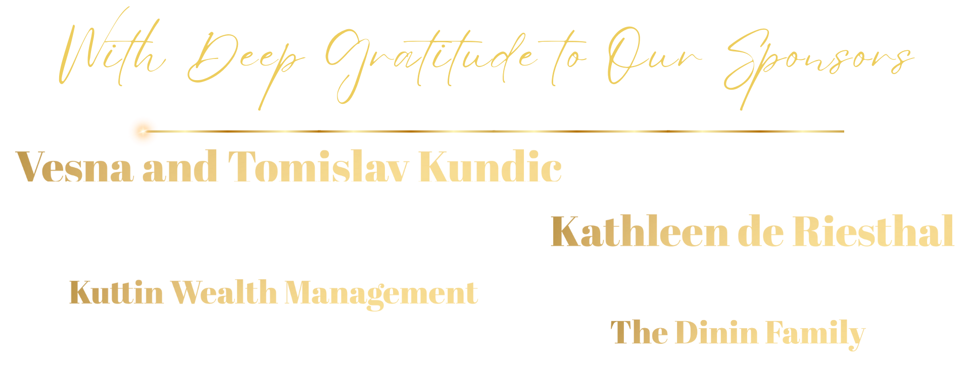 Sponsors Long Island Explorium Light up the Future Gala Program 2025