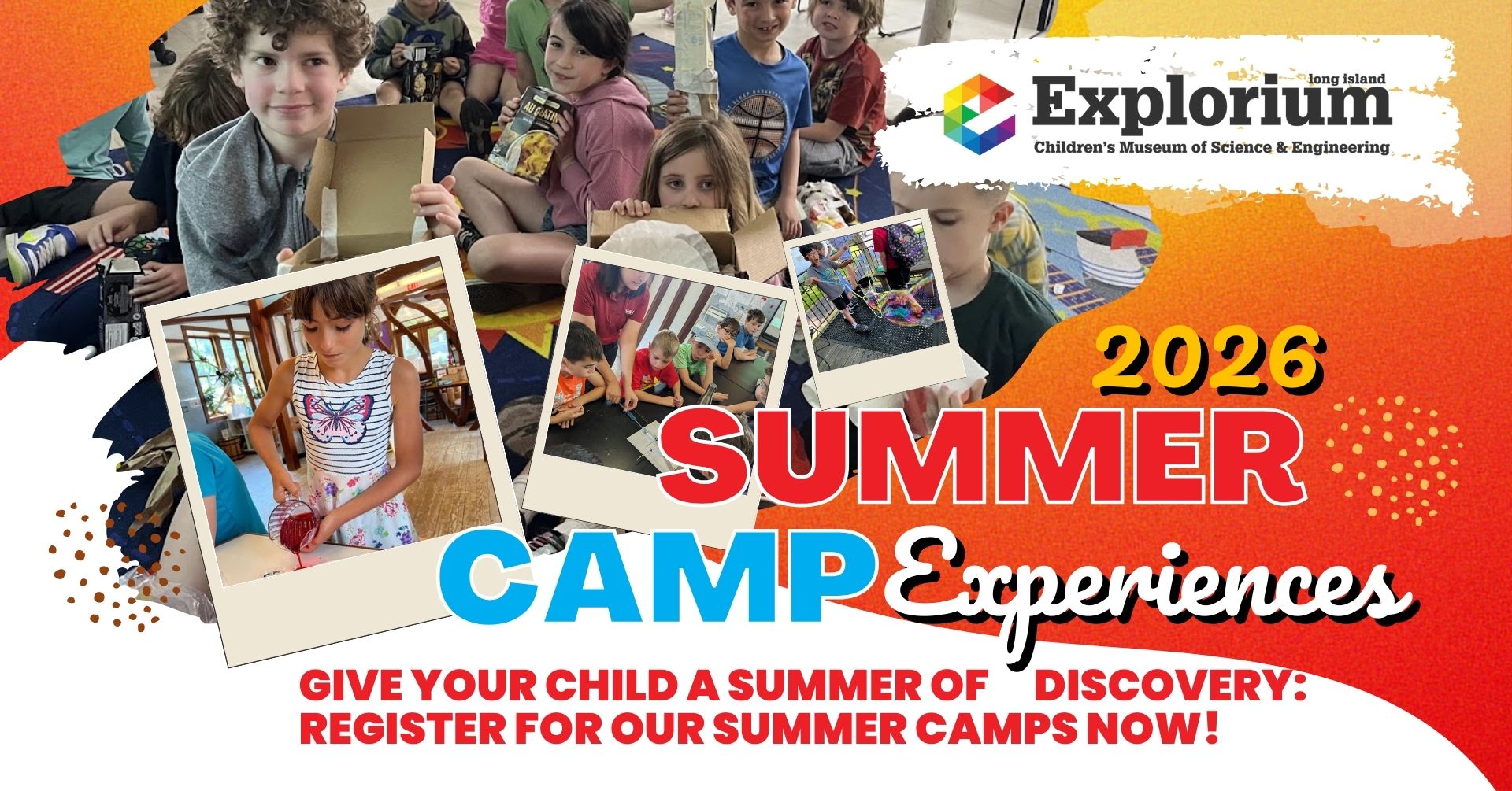 Summer Camp Flyer 2026 event header
